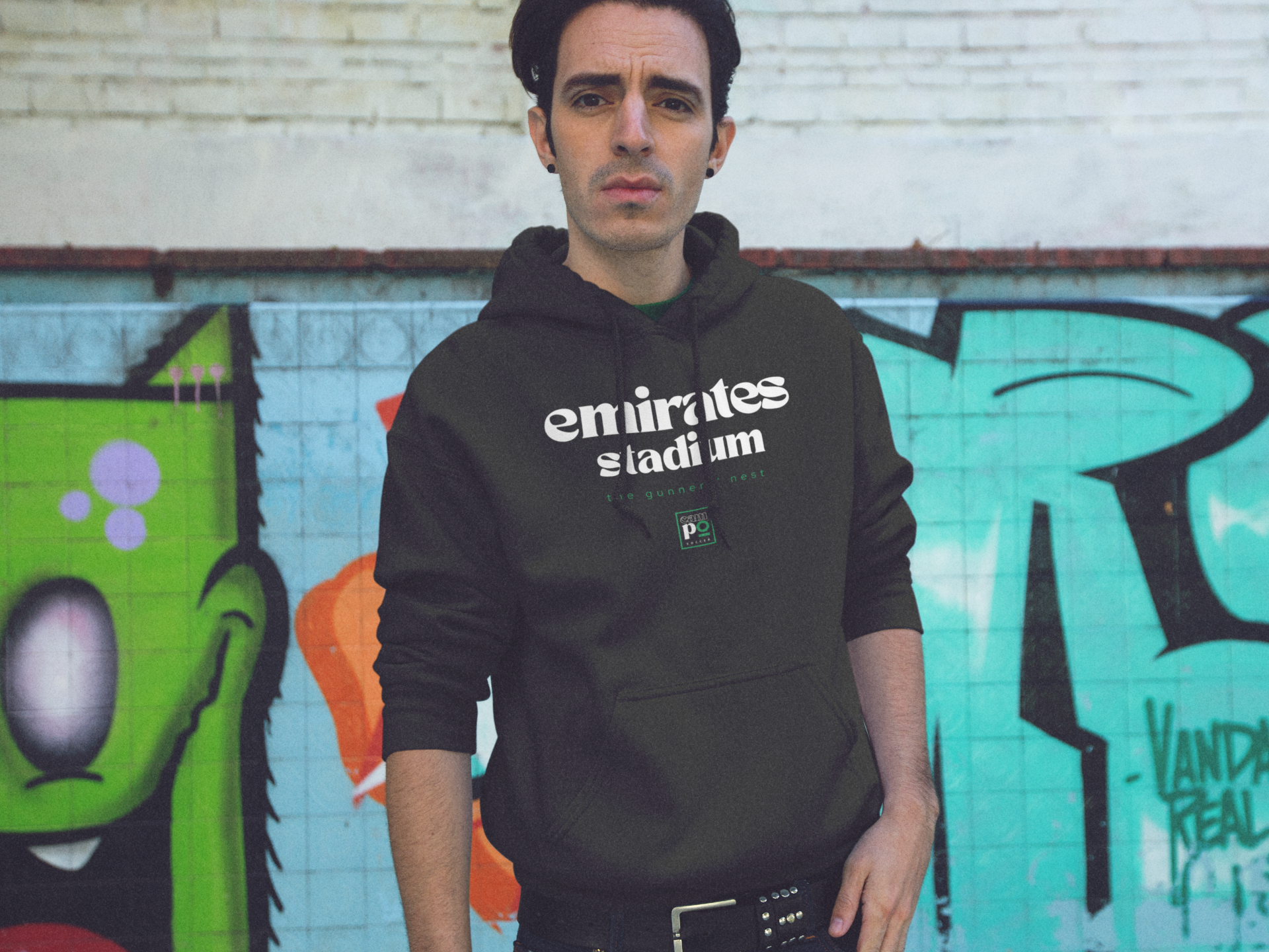 THE GUNNERS' NEST Premium Hoodie - EMIRATES STADIUM