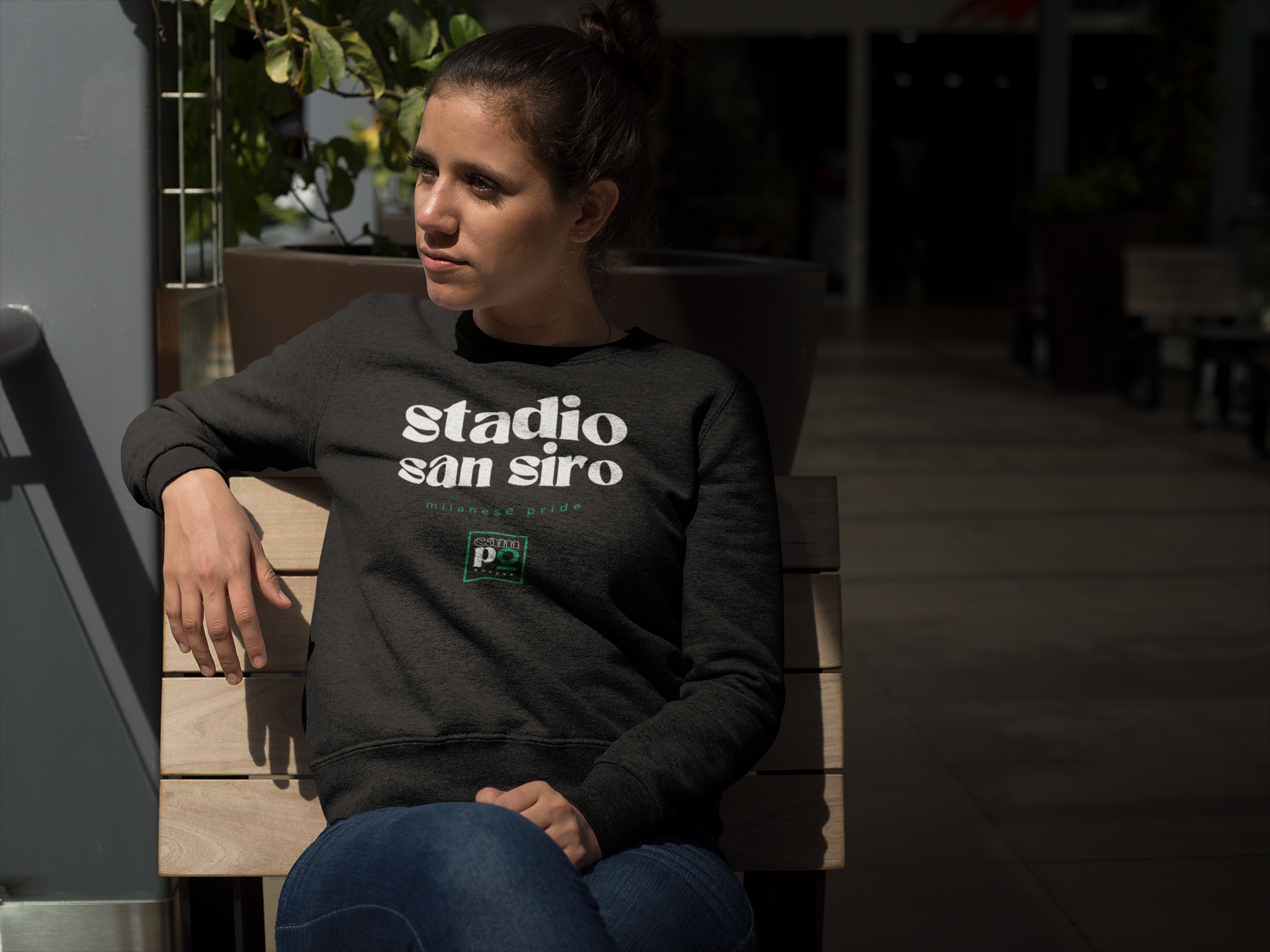 Milanese Pride Premium Sweatshirt - Stadio San Siro