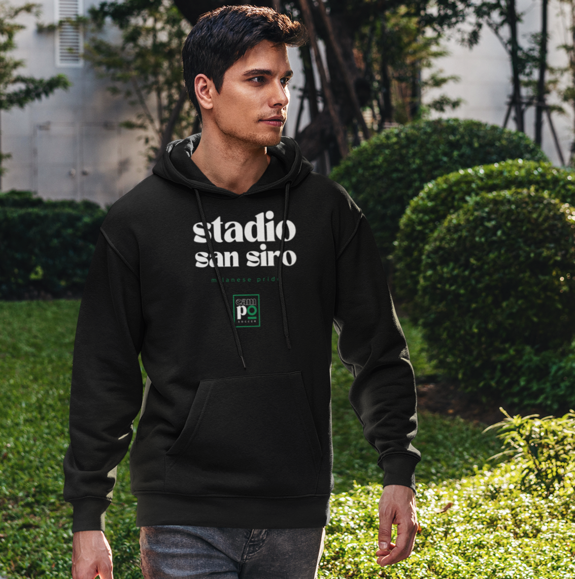 MILANESE PRIDE PREMIUM hoodie - STADIO SAN SIRO