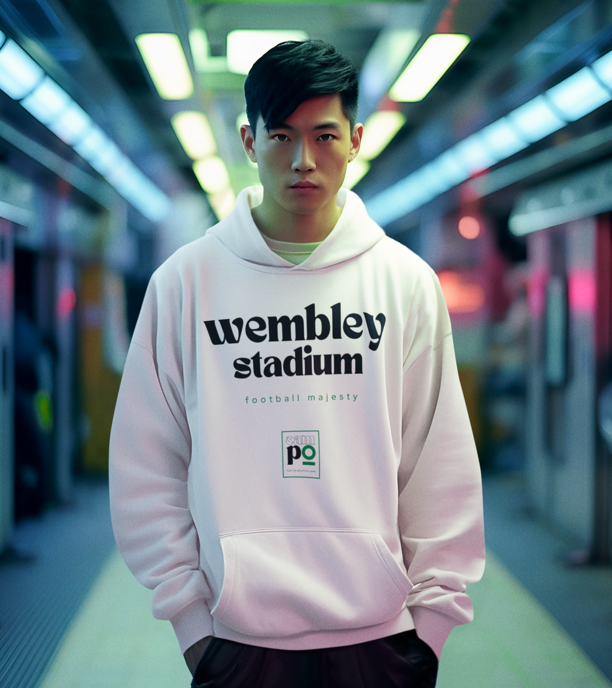 Football Majesty Premium Hoodie - Wembley Stadium