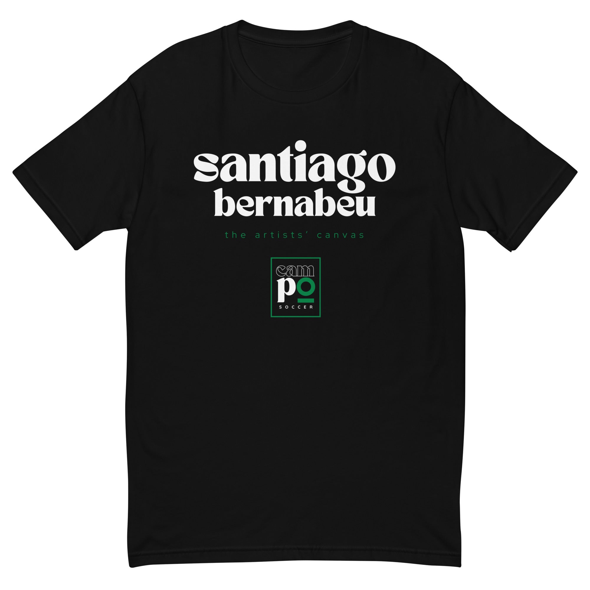 The artists’ Canvas T-shirt - santiago bernabeu