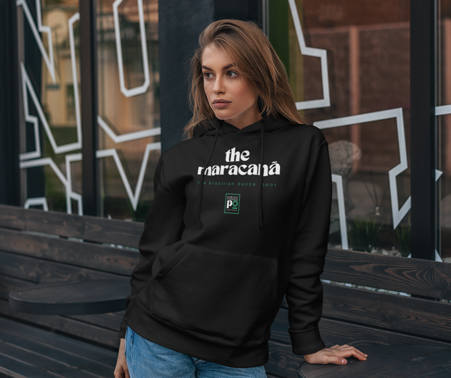 The Brazilian Dance floor Premium Hoodie - The Maracanã