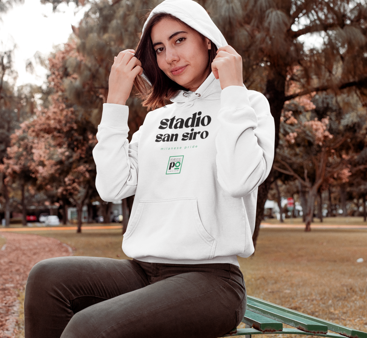 MILANESE PRIDE PREMIUM hoodie - STADIO SAN SIRO