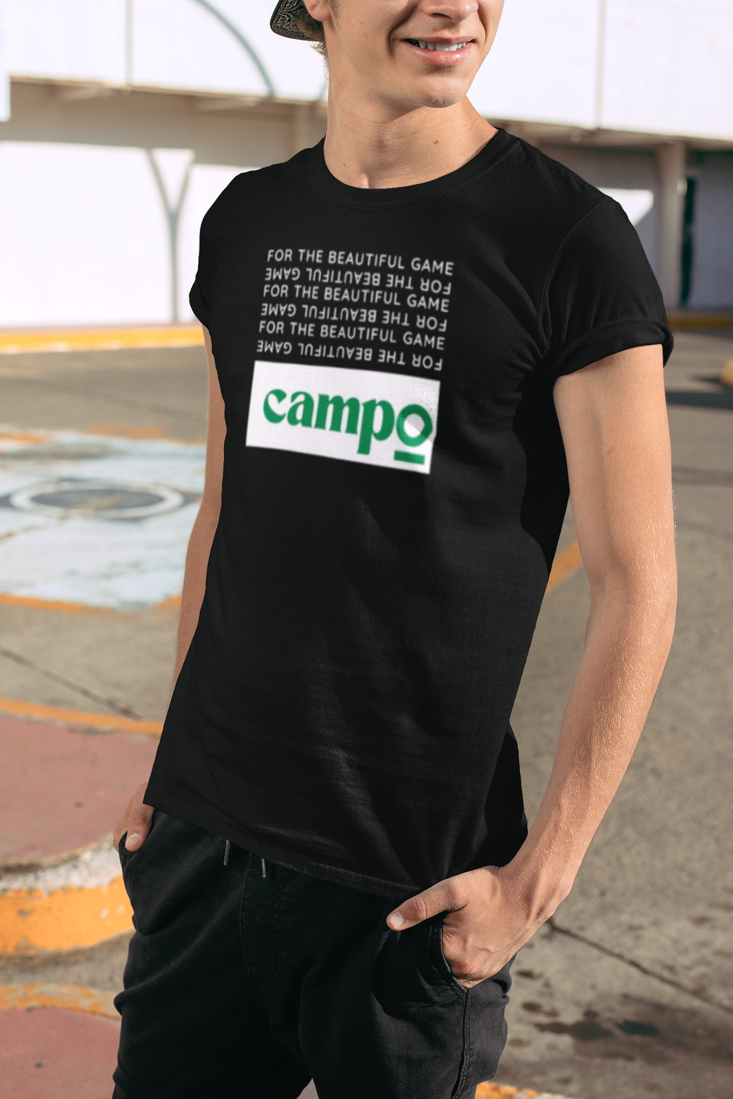 The Beautiful Game T-shirt Black/Green