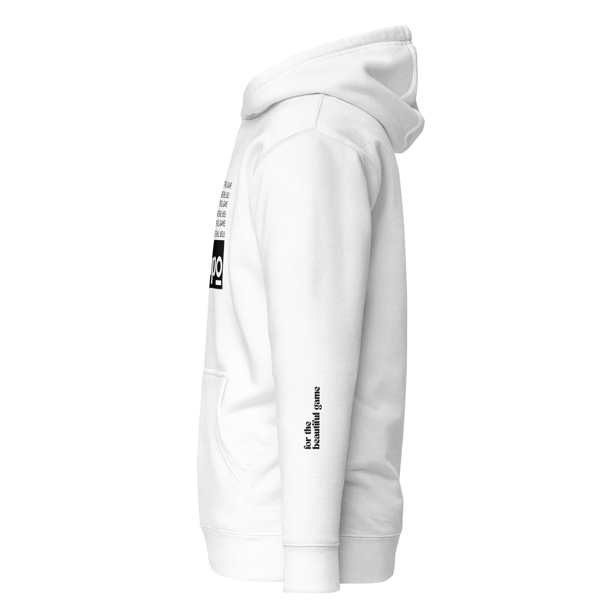 The Beautiful Game  Premium Hoodie - White