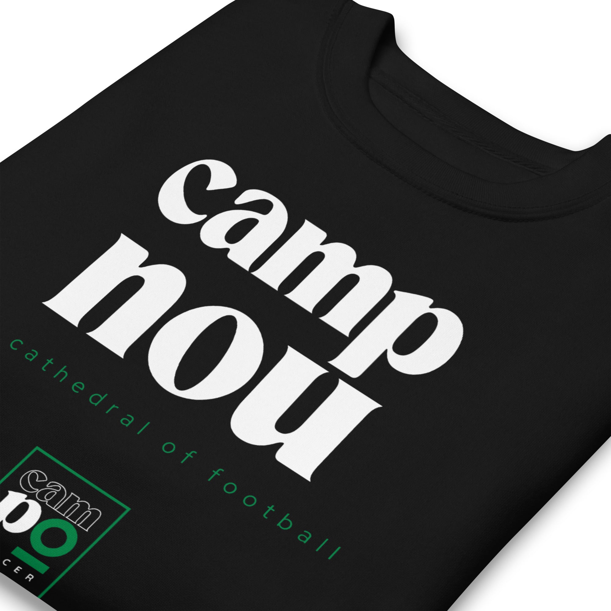 THE CATHEDRAL OF FOOTBALL Premium Sweatshirt - CAMP NOU