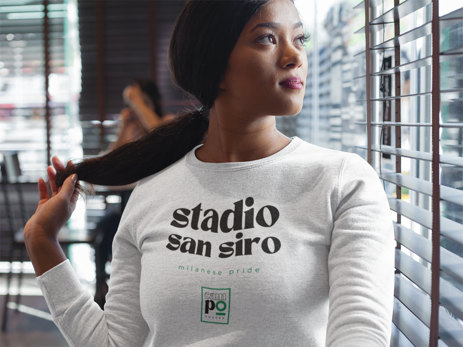 Milanese Pride Premium Sweatshirt - Stadio San Siro